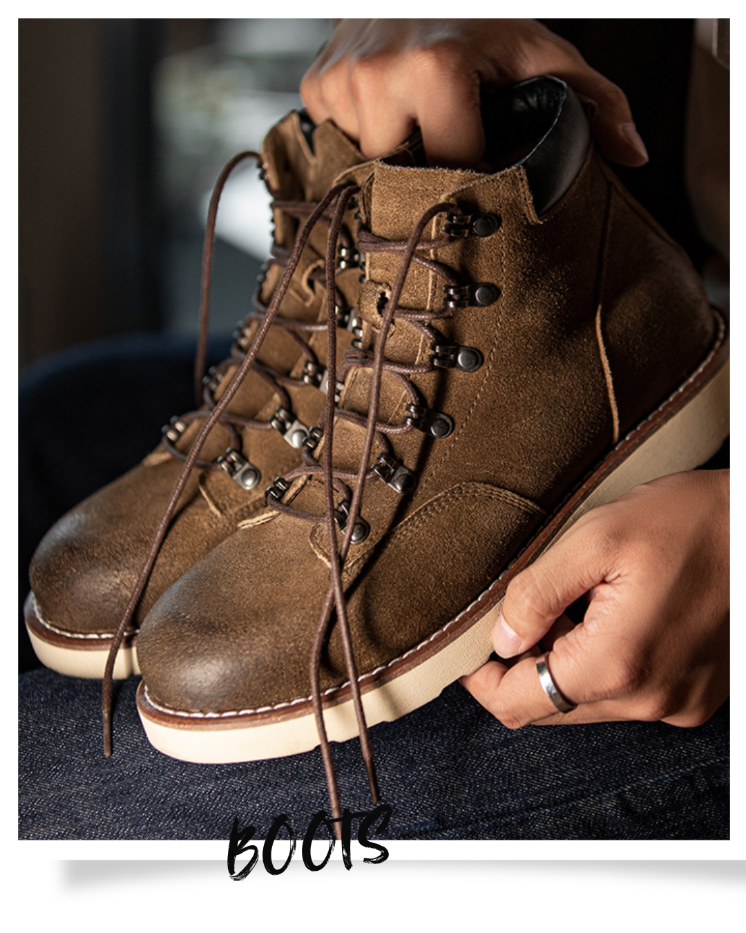 MAVERICK R77 SUEDE MEN'S BOOTS