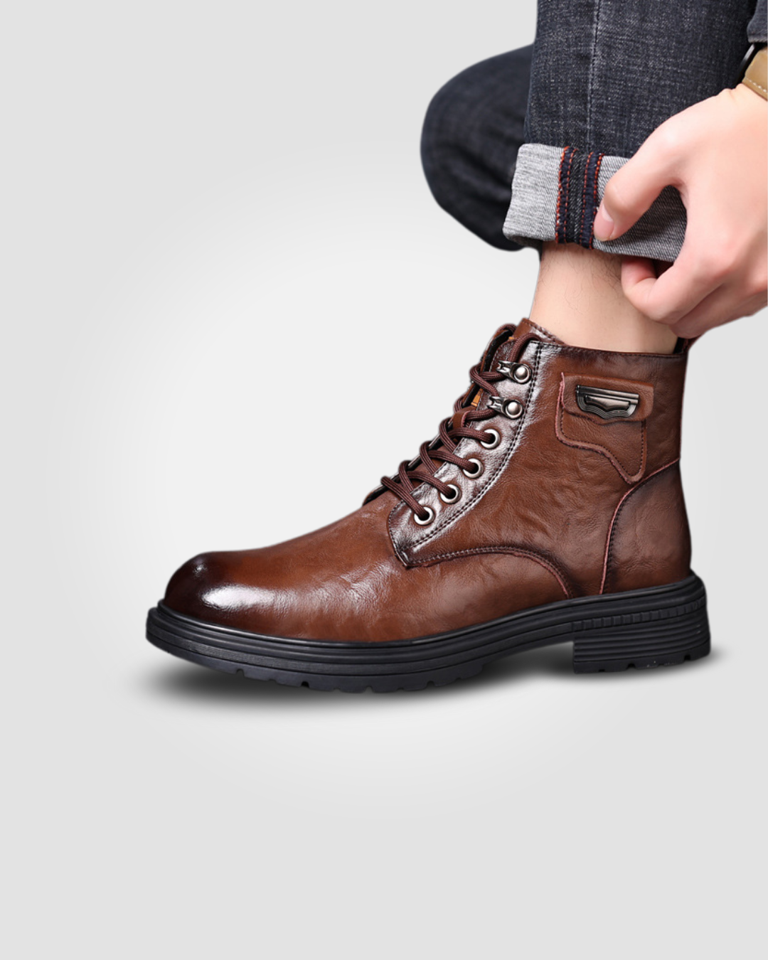 AXIS B95 LEATHER MEN'S BOOTS