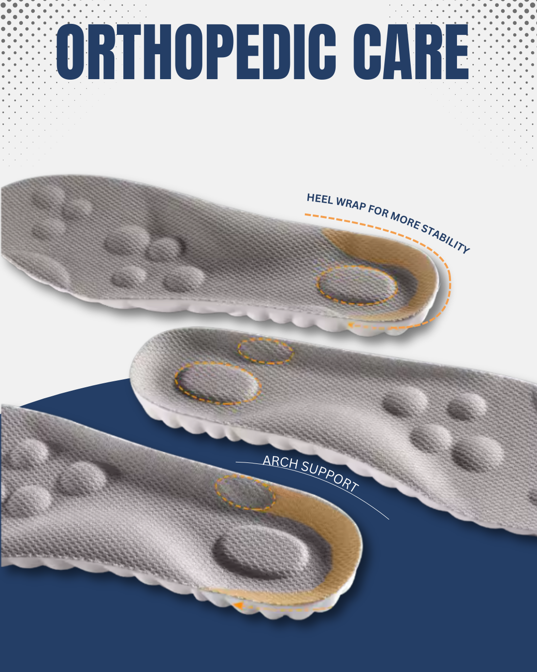 4D Cloud Technology Soft Breathable Insole
