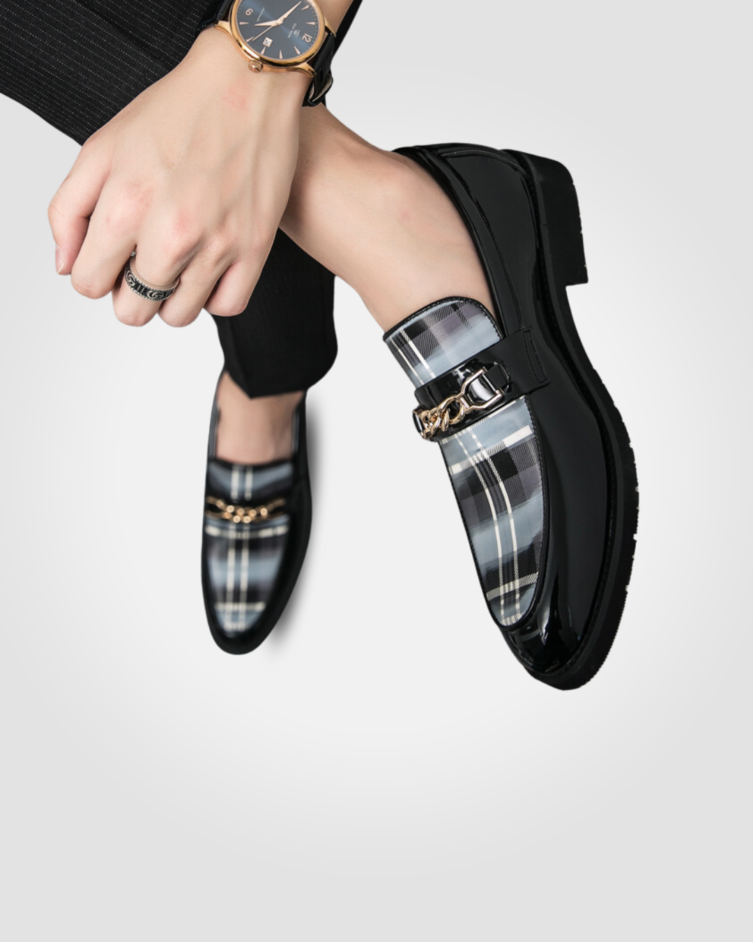IVORY E11 LEATHER MEN LOAFERS