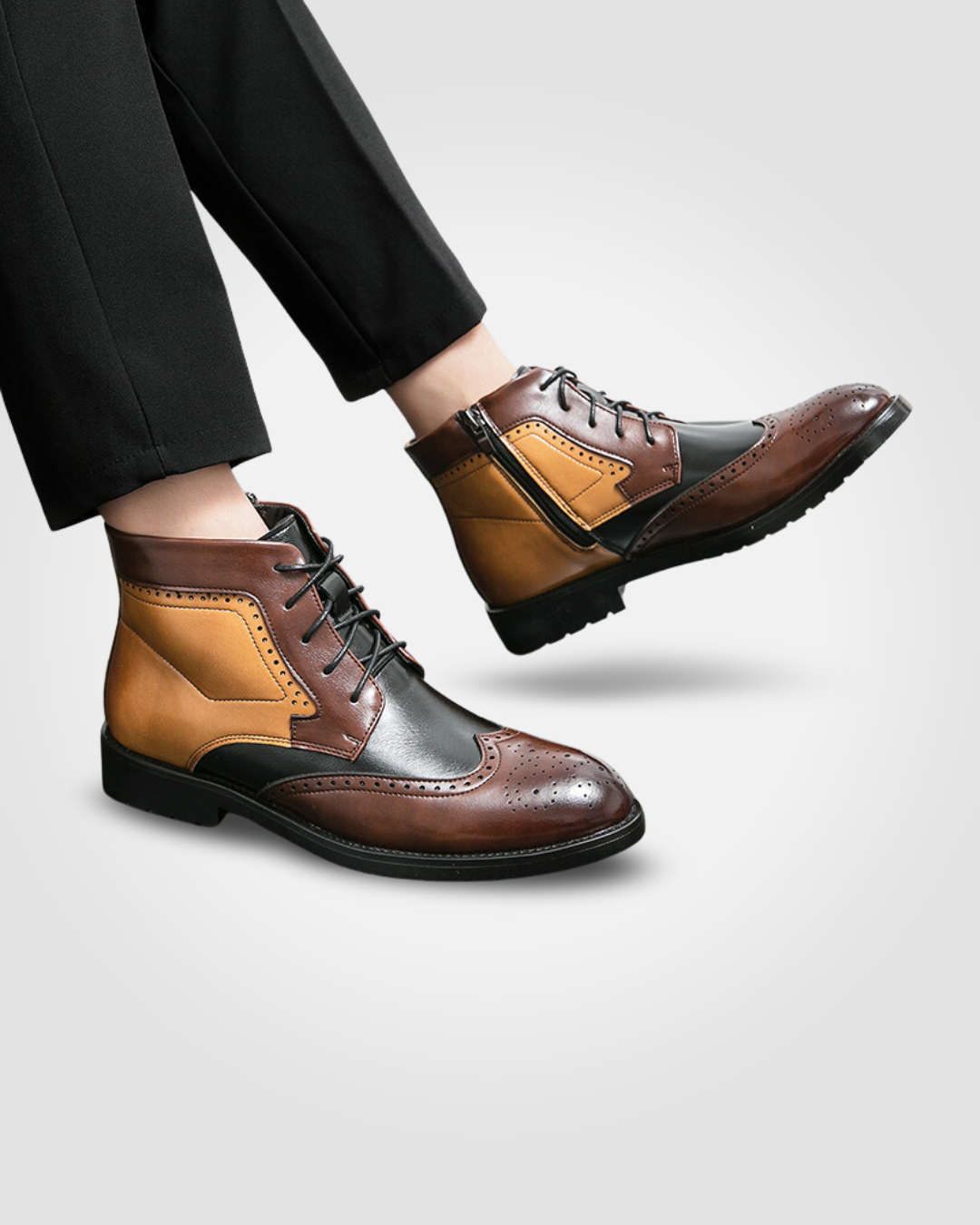 PAOLO E50 LEATHER MEN'S BOOTS