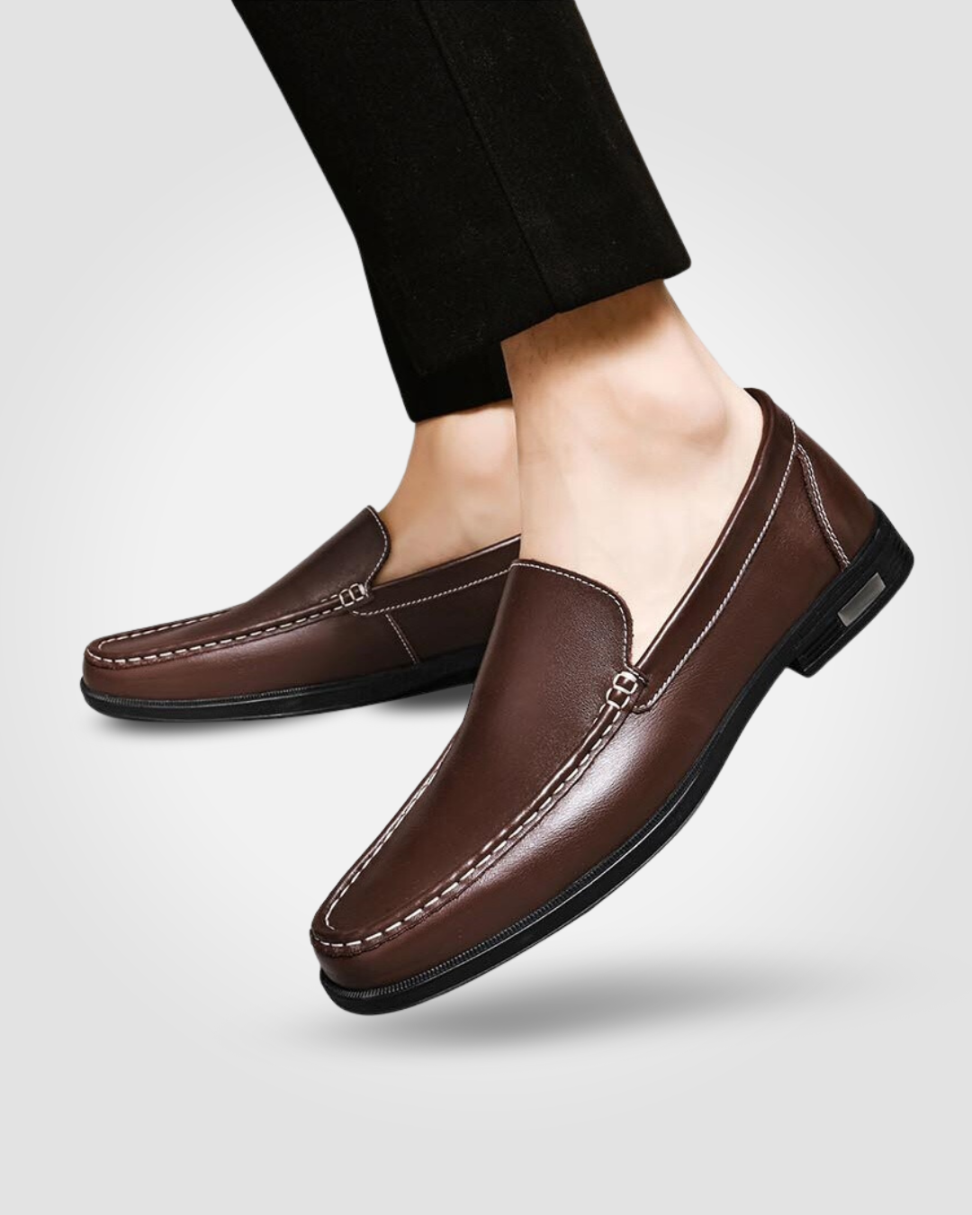 GIORGIO E95 LEATHER MEN LOAFERS