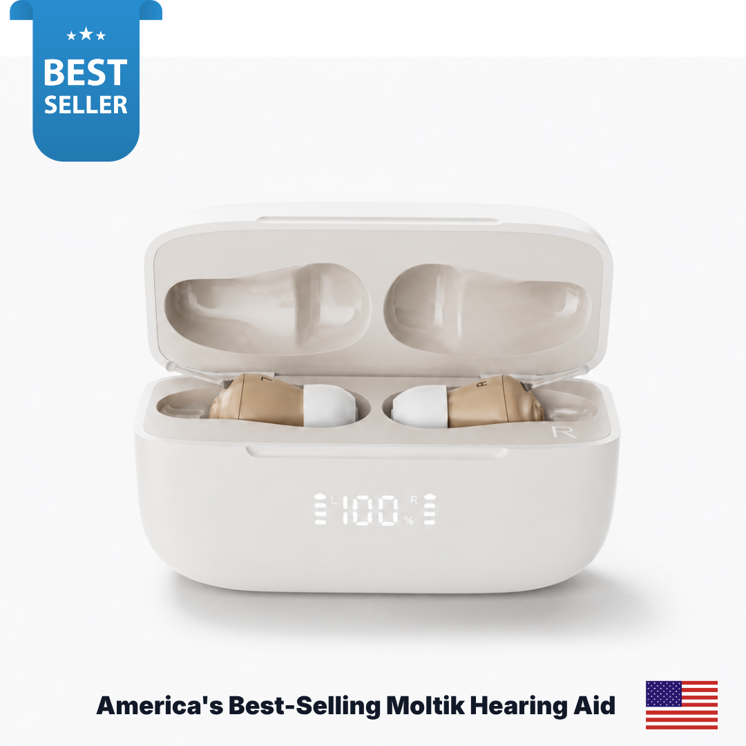 MOLTIK AIR™ SMART INVISIBLE HEARING AID
