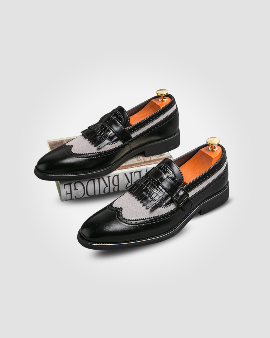 ANZIO E75 LEATHER MEN LOAFERS