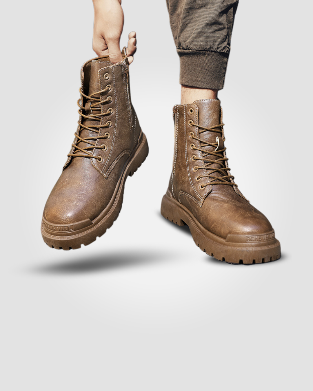 PEAK R14 LEATHER MEN'S BOOTS