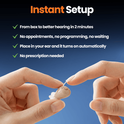 MOLTIK HEARING™ MODERN COMFORT HEARING AIDS (OTC)