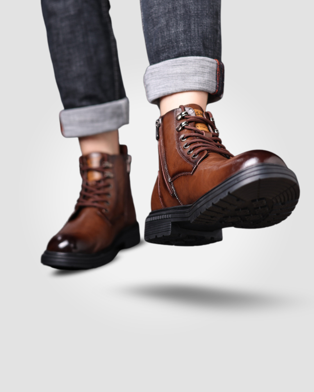 AXIS B95 LEATHER MEN'S BOOTS
