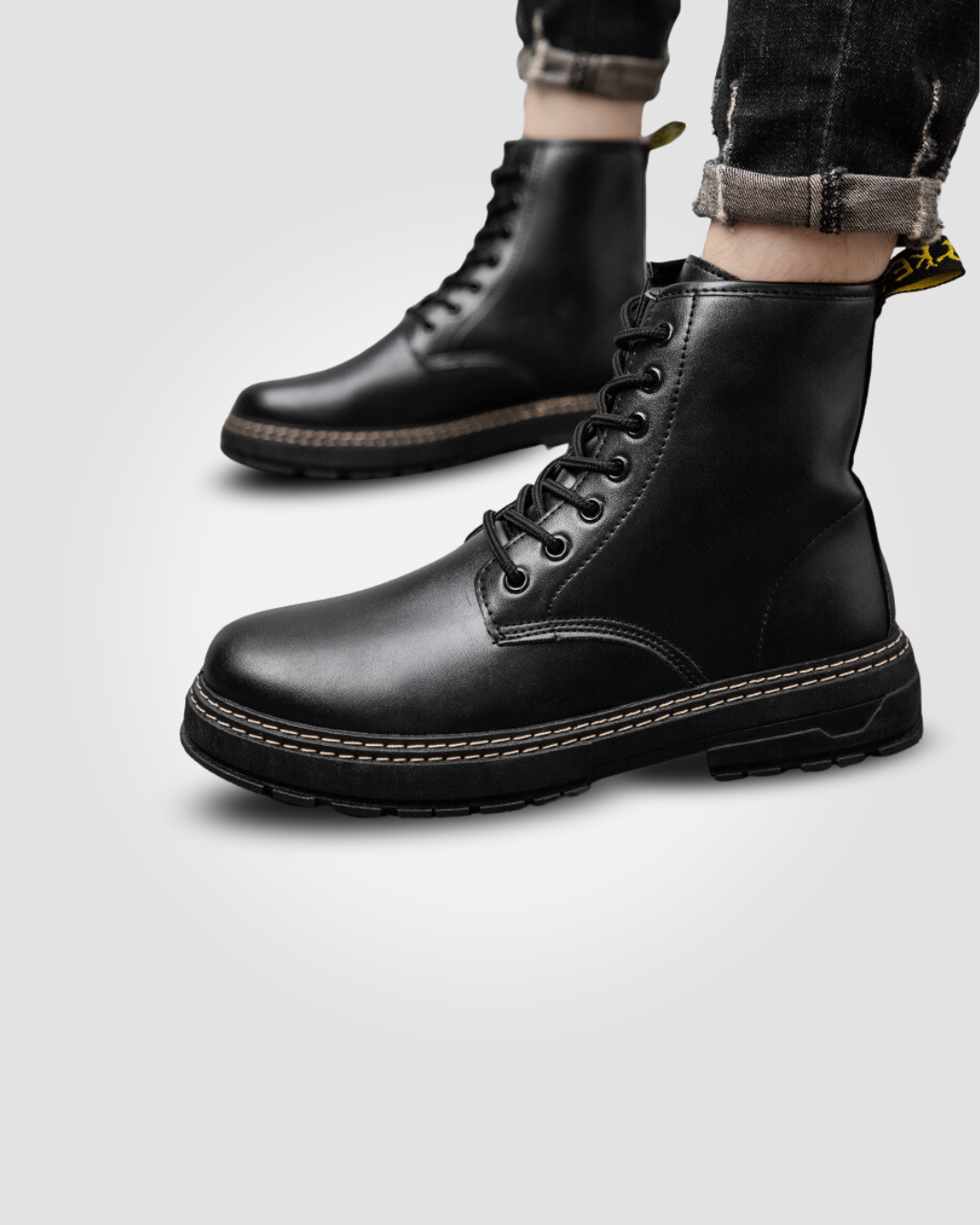 SHADOW B03 LEATHER MEN'S BOOTS