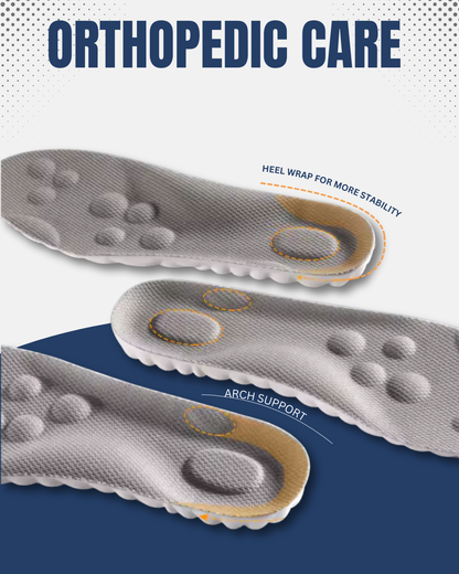 4D Cloud Technology Soft Breathable Insole