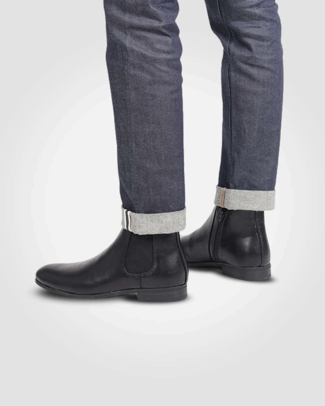 MASSIMO E38 HIGHT TOP LEATHER SHOES