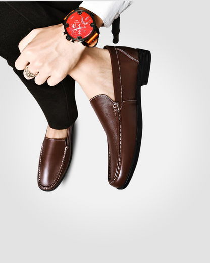 GIORGIO E95 LEATHER MEN LOAFERS