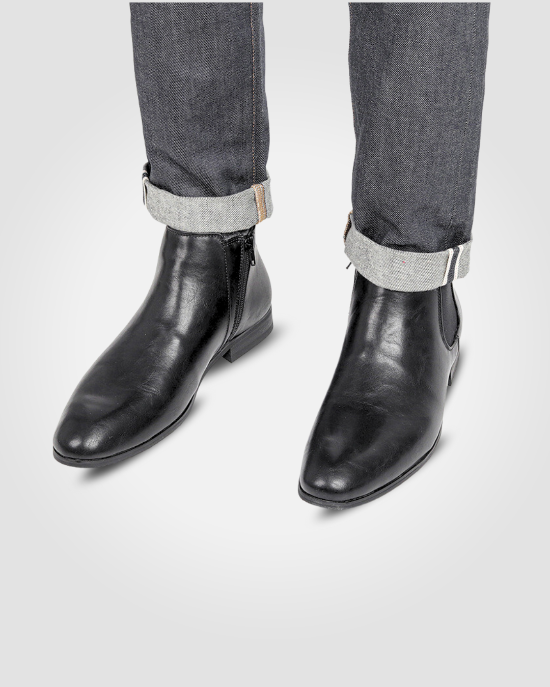 MASSIMO E38 HIGHT TOP LEATHER SHOES