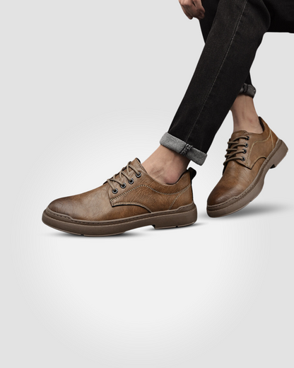 FLORN S31  LEATHER MEN SNEAKERS