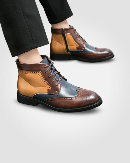 PAOLO E50 LEATHER MEN'S BOOTS