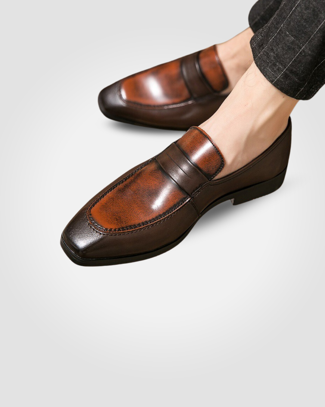 STERLING E19 LEATHER MEN LOAFERS