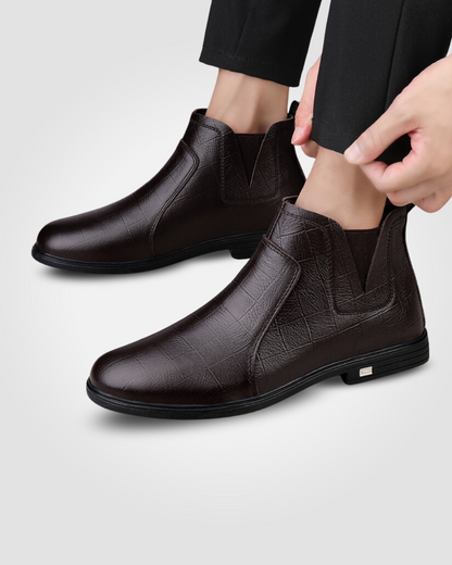 CHESTER E83 HIGHT TOP LEATHER SHOES