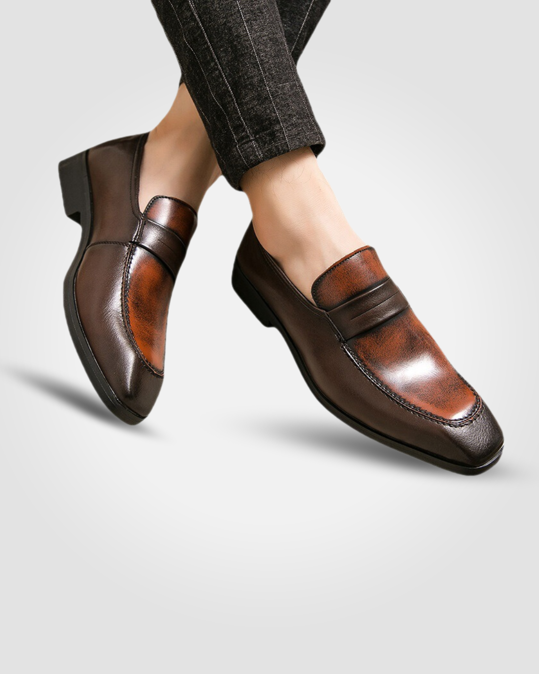 STERLING E19 LEATHER MEN LOAFERS