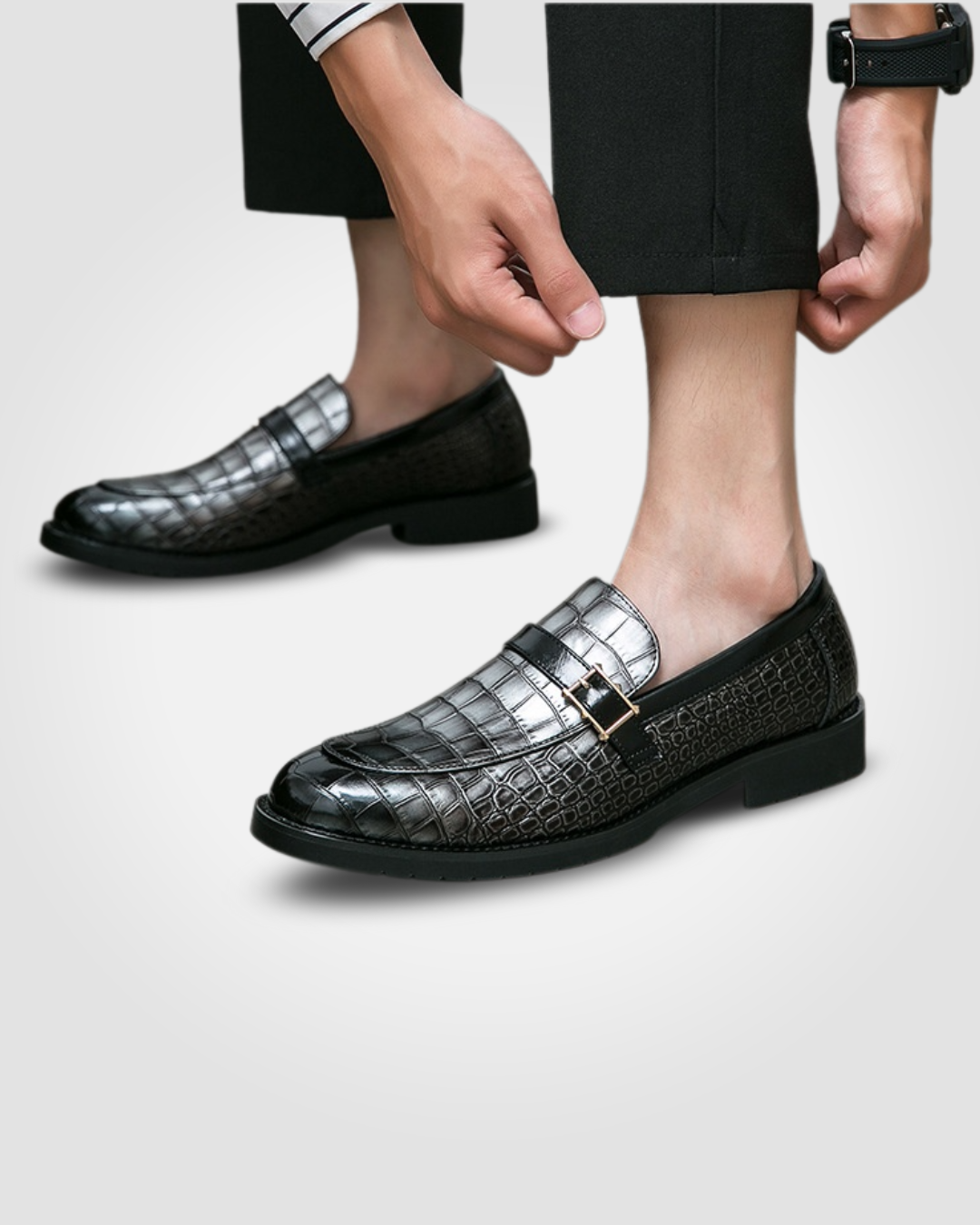 WINDSOR E55 LEATHER MEN LOAFERS