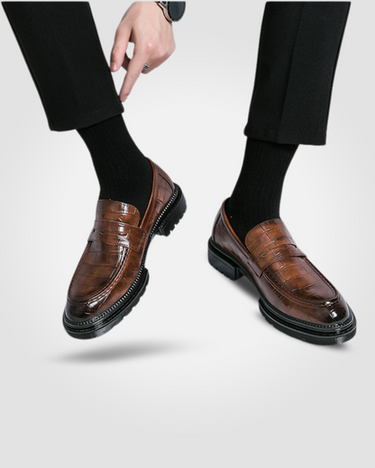PAOLO E50 LEATHER MEN LOAFERS
