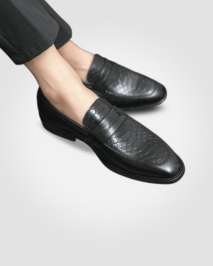 VIRTUE E64 LEATHER MEN LOAFERS