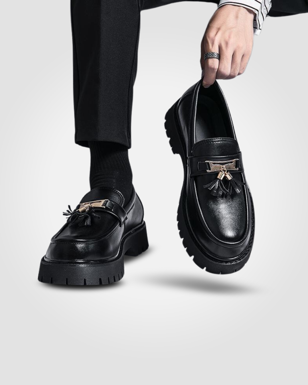 LUXOR E94 LEATHER MEN LOAFERS