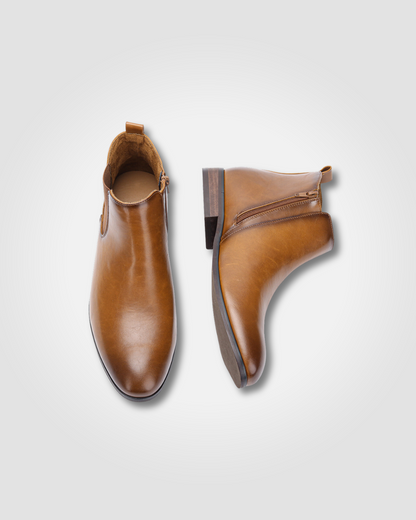 MASSIMO E38 HIGHT TOP LEATHER SHOES