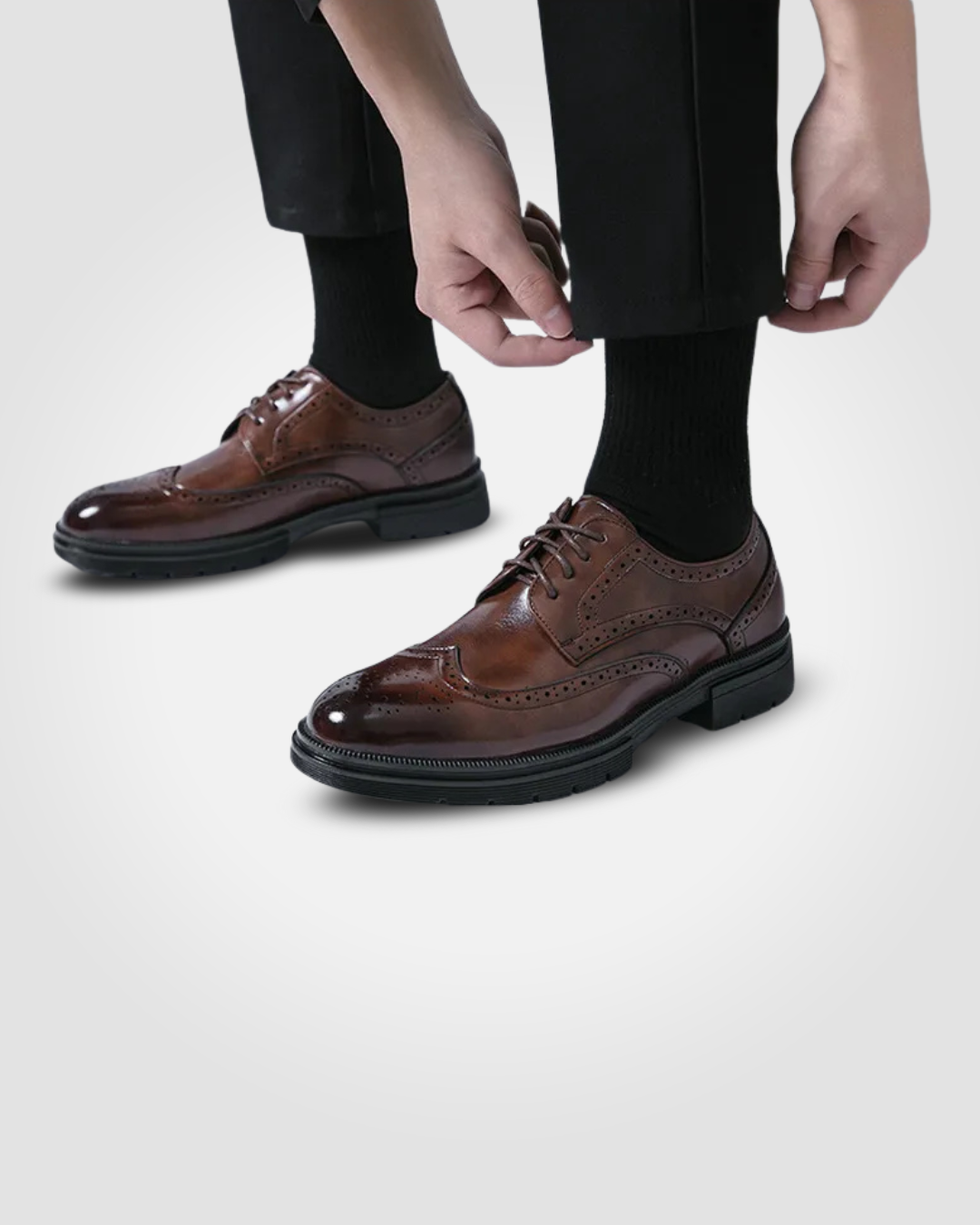 STEFANO E14 BROGUE MEN SHOES