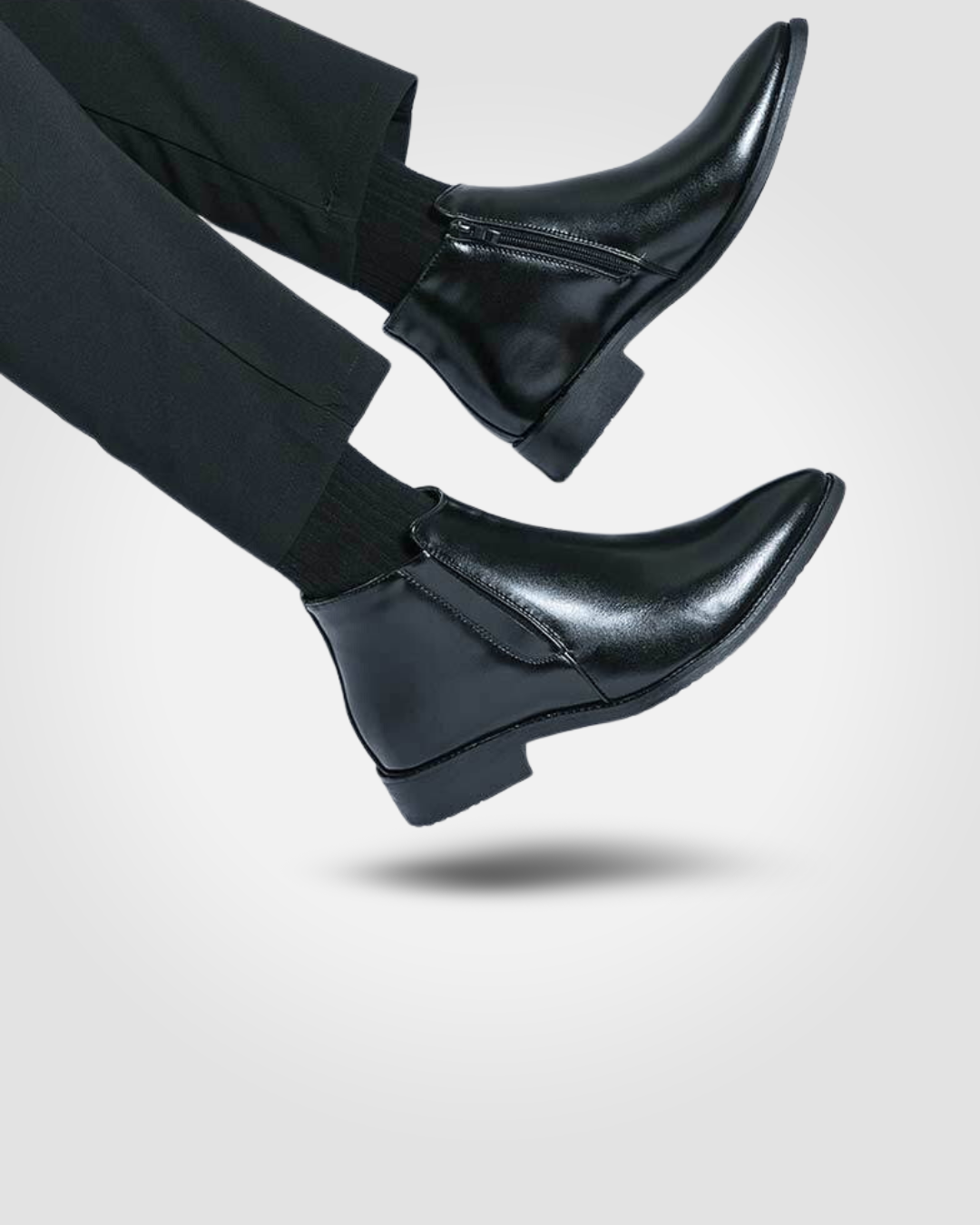 CARLO E12 HIGHT TOP LEATHER SHOES