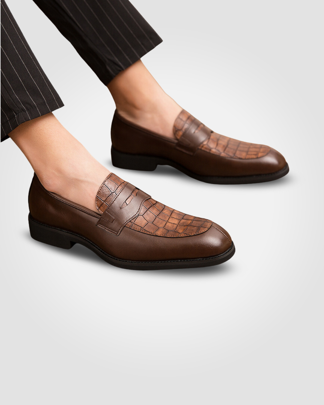 POLARIS E17 LEATHER MEN LOAFERS