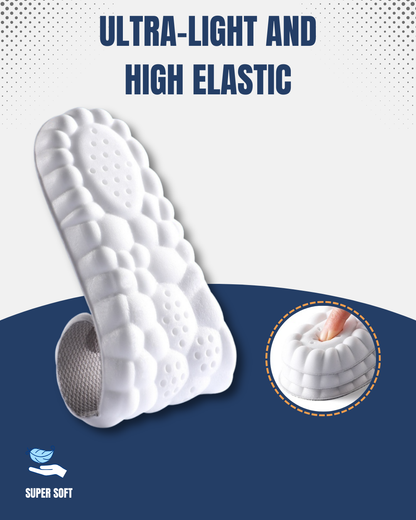 4D Cloud Technology Soft Breathable Insole
