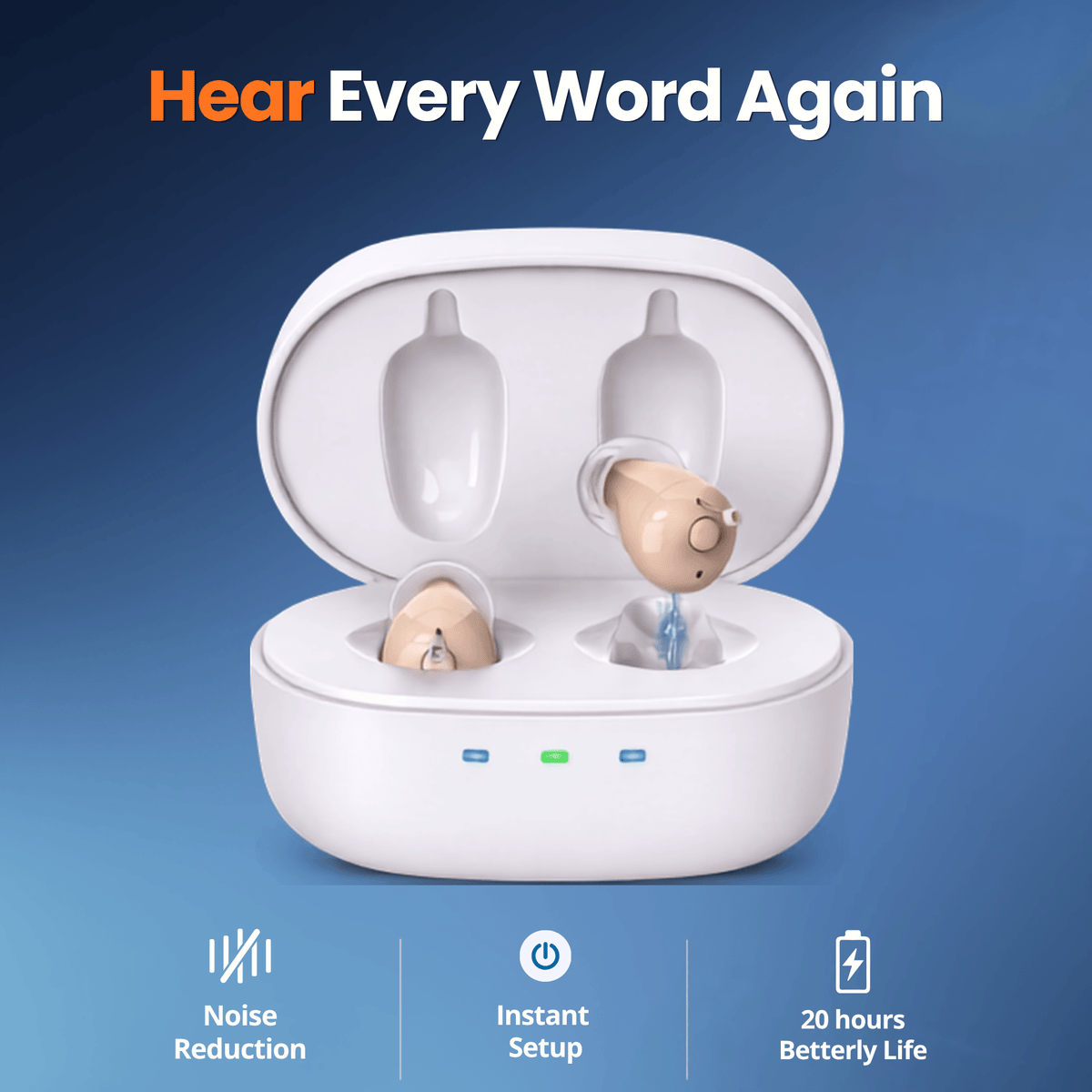 MOLTIK HEARING™ MODERN COMFORT HEARING AIDS (OTC)