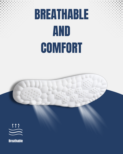 4D Cloud Technology Soft Breathable Insole