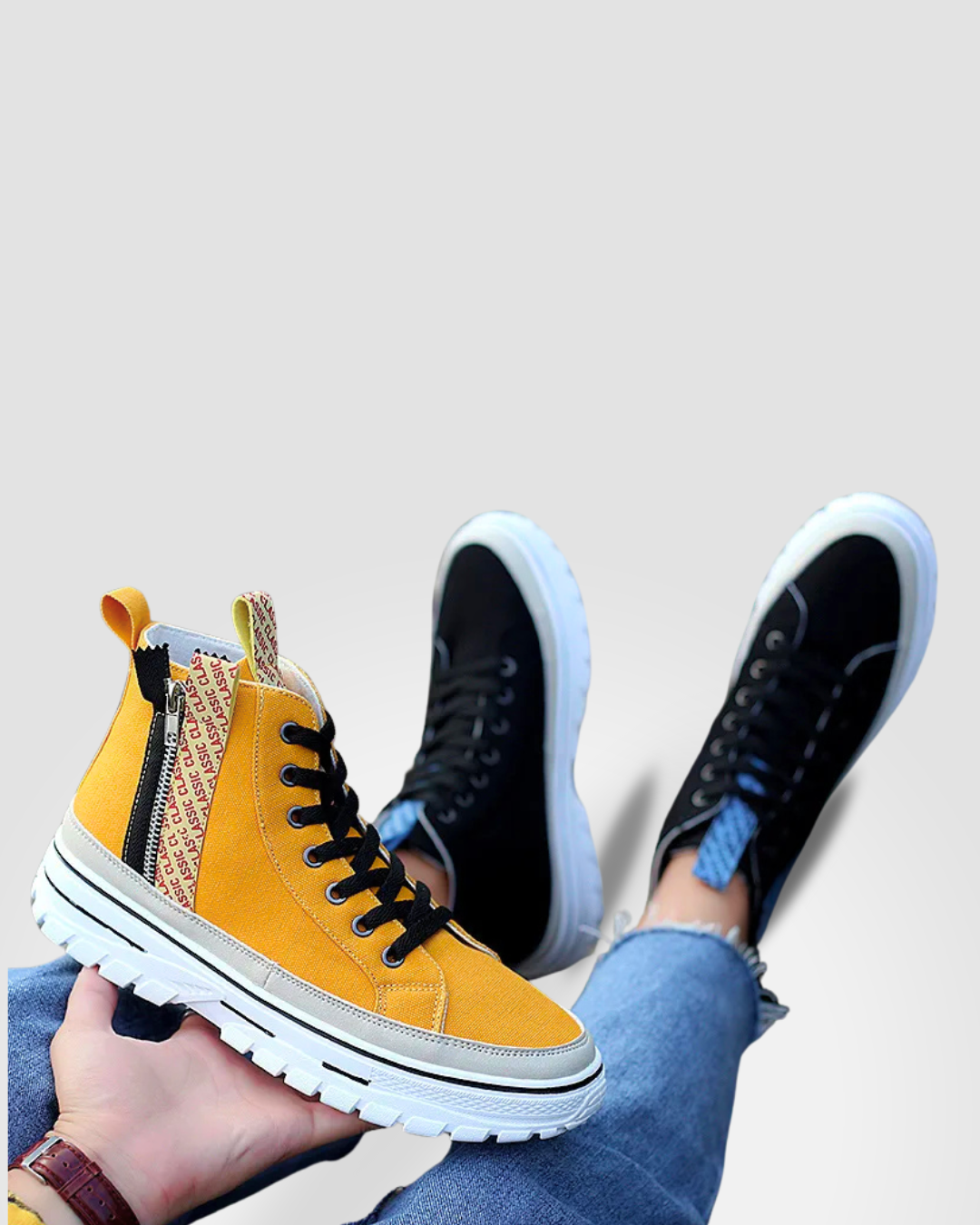 BASALT M01 HIGH TOP CANVAS MEN SNEAKERS