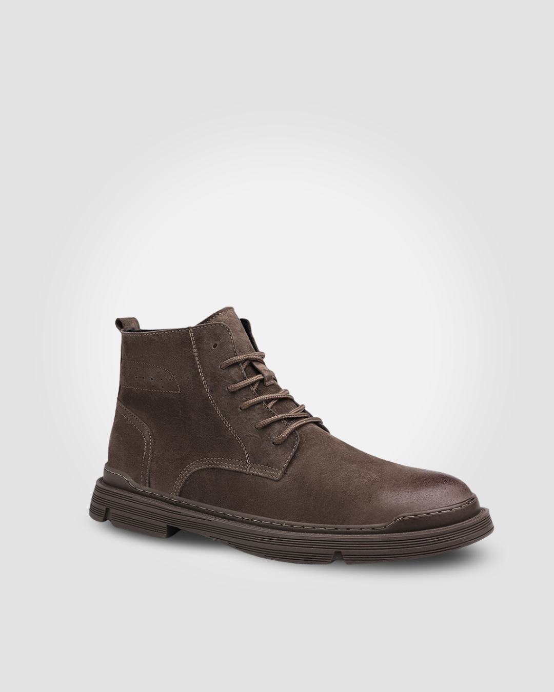 KNIGHT B09 LEATHER MEN'S BOOTS