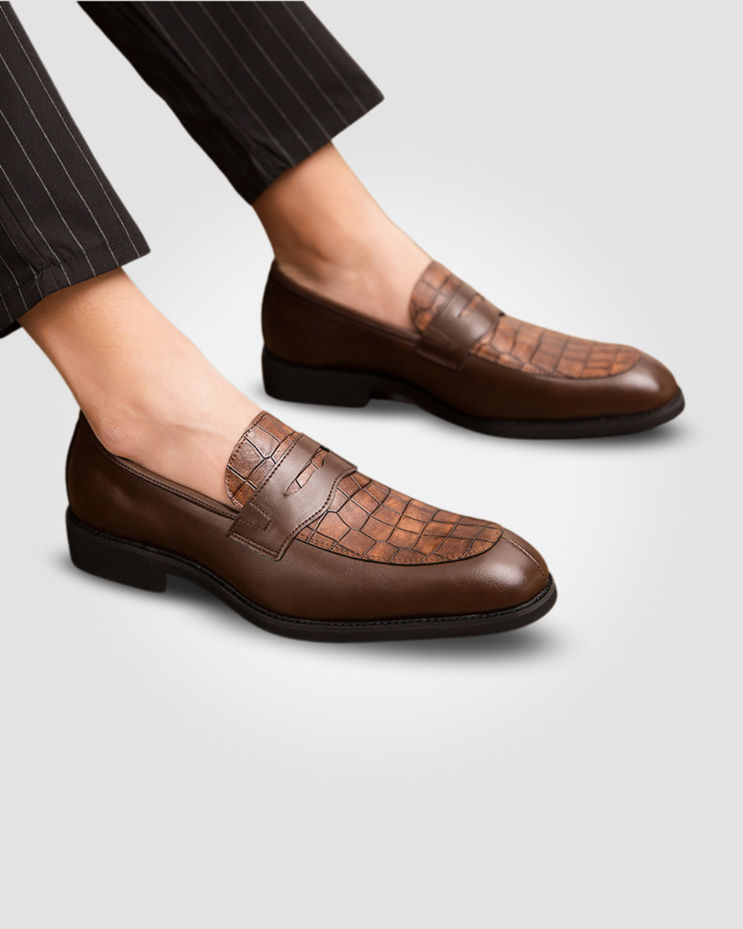 REGINA E15 LEATHER MEN LOAFERS