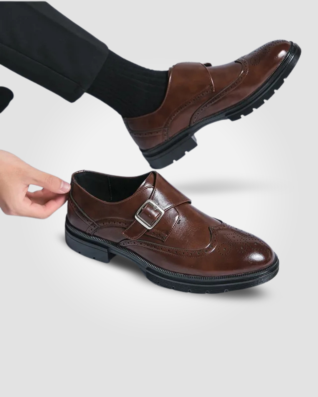 FINO E16 LEATHER MEN SHOES