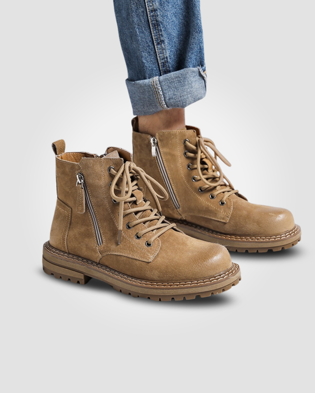 BATTLEMENT C74 SUEDE MEN'S BOOTS