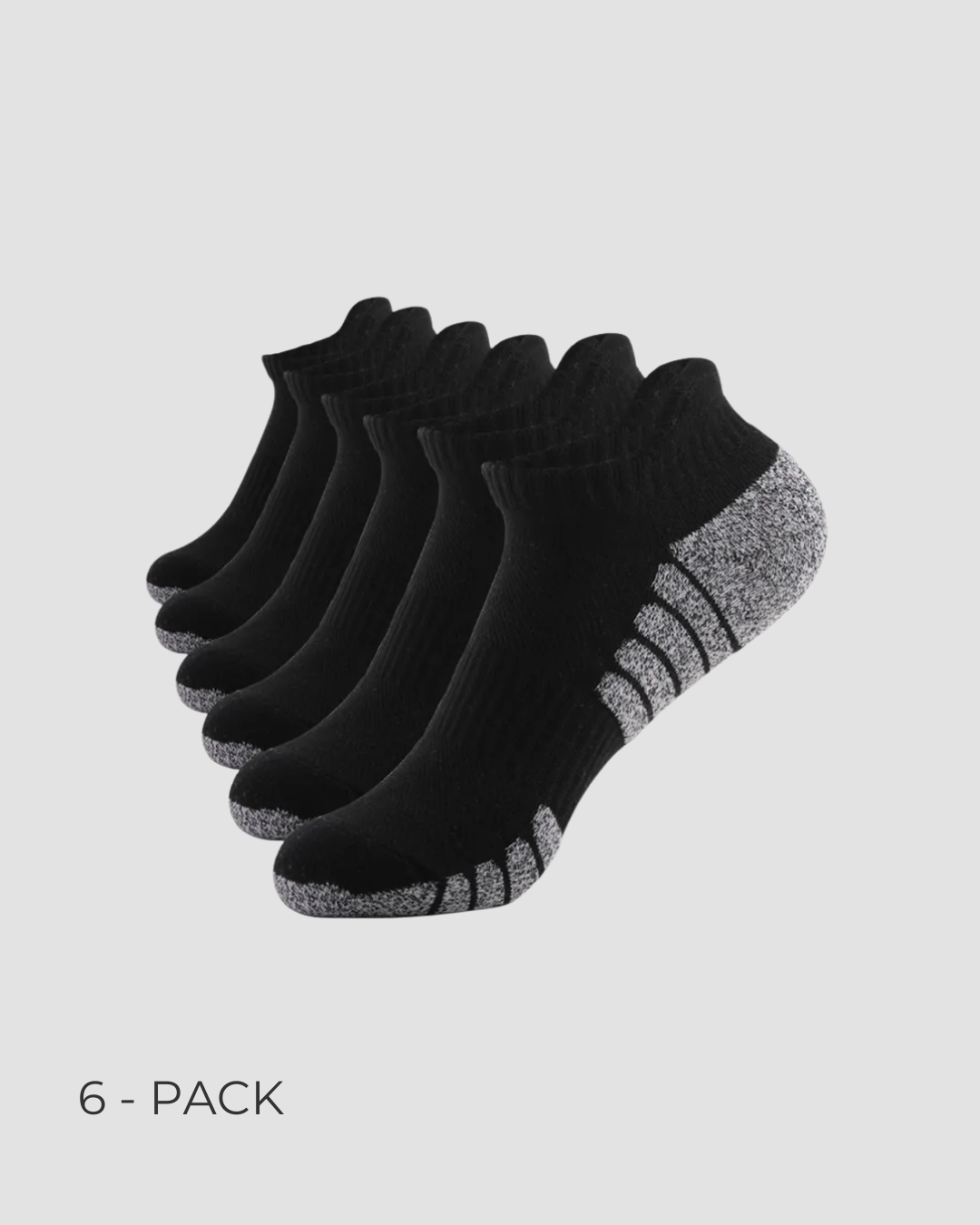 6-PACK Thick Towel Cotton Socks