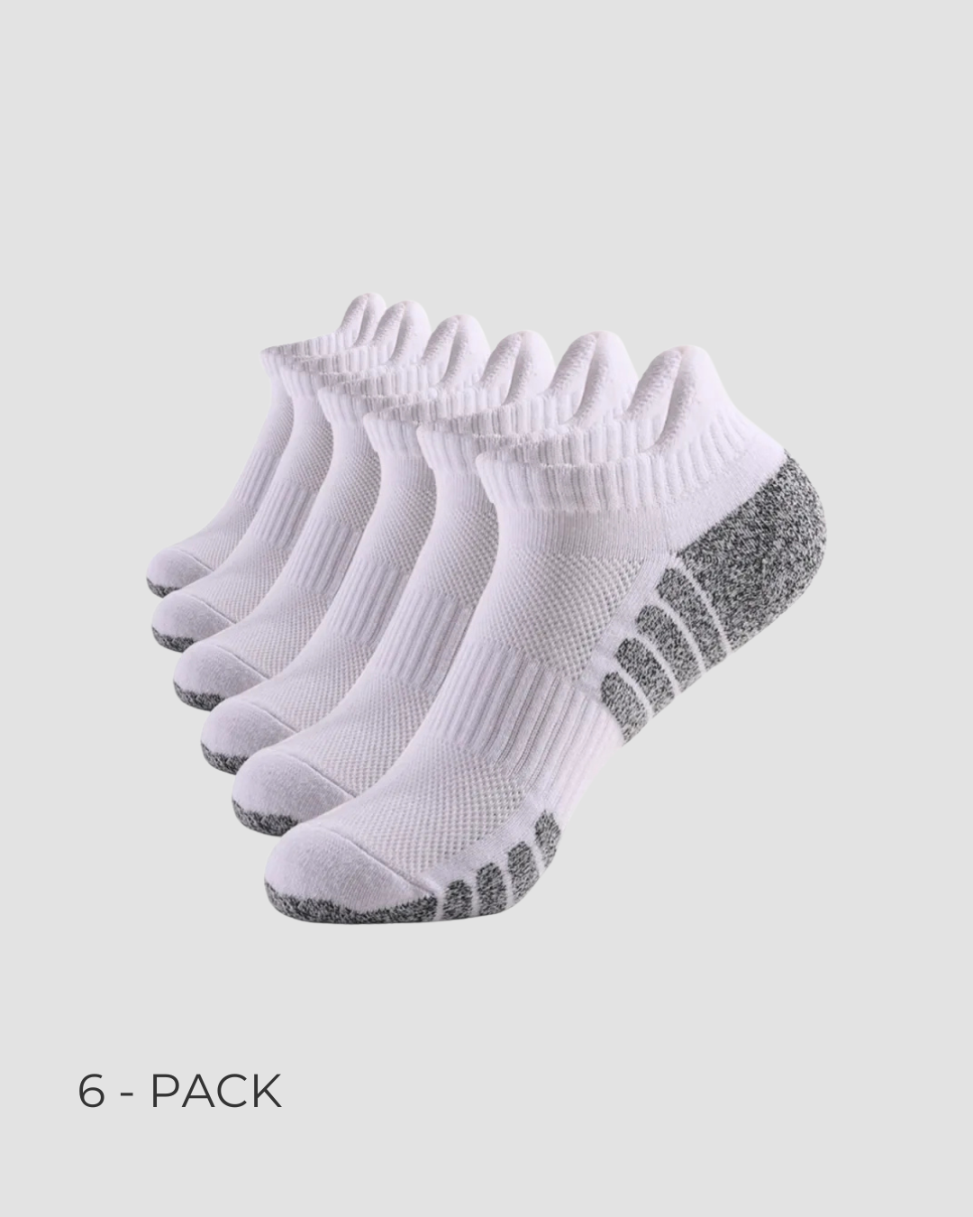 6-PACK Thick Towel Cotton Socks