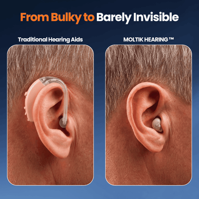MOLTIK HEARING™ MODERN COMFORT HEARING AIDS (OTC)