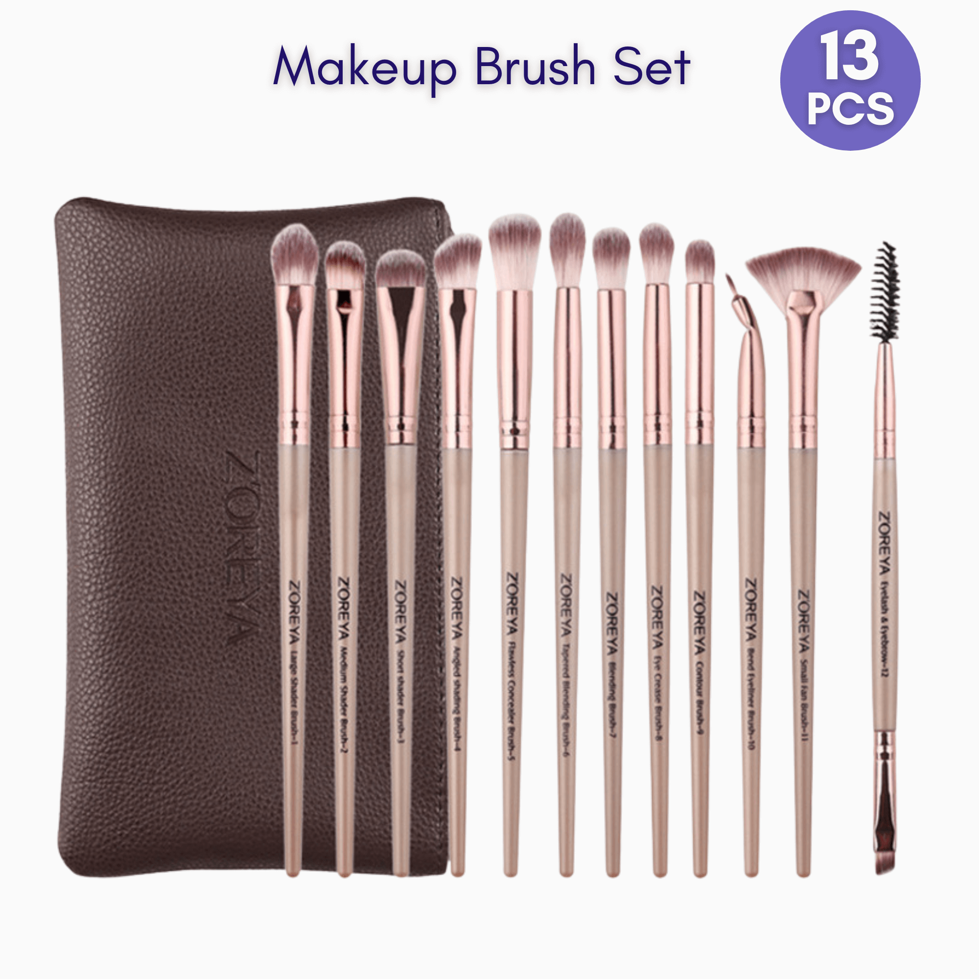 Makeup Brushes Set 13 Pcs