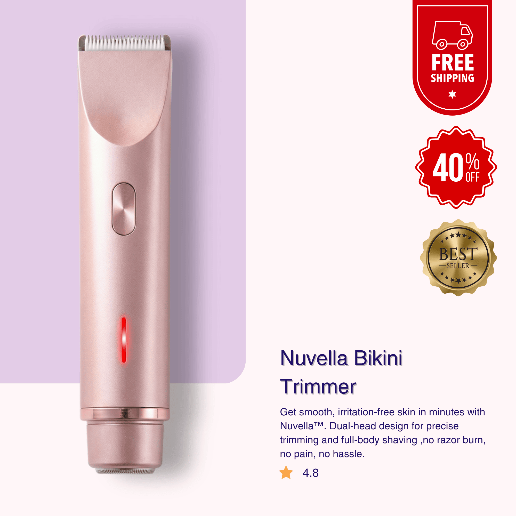Nuvella™ Bikini Trimmer 0.1