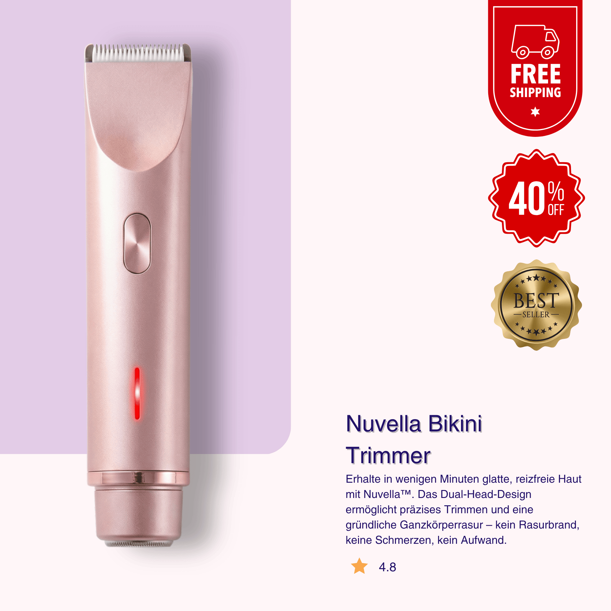 Nuvella™ Bikini Trimmer